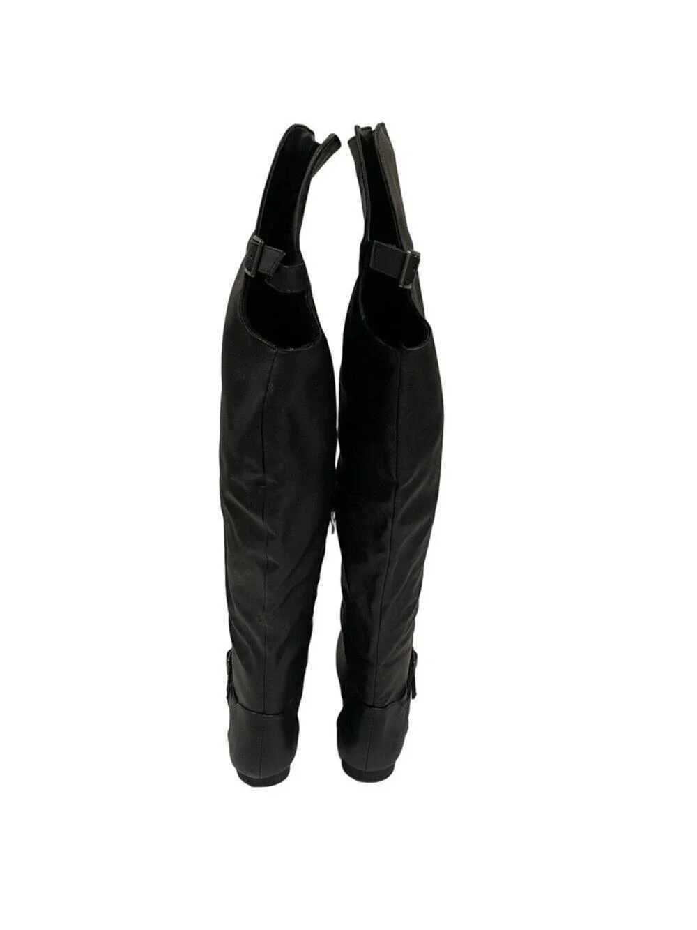 Women’s Journee Collection Black Over-the-Knee Boots Faux Leather Size 7.5 US!